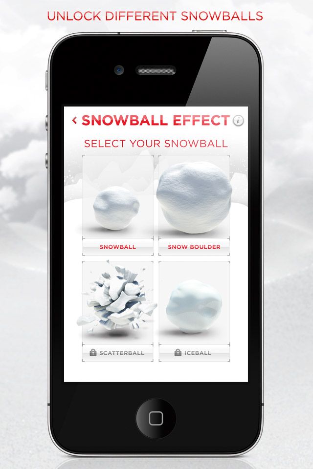 Snowball Effect game screen